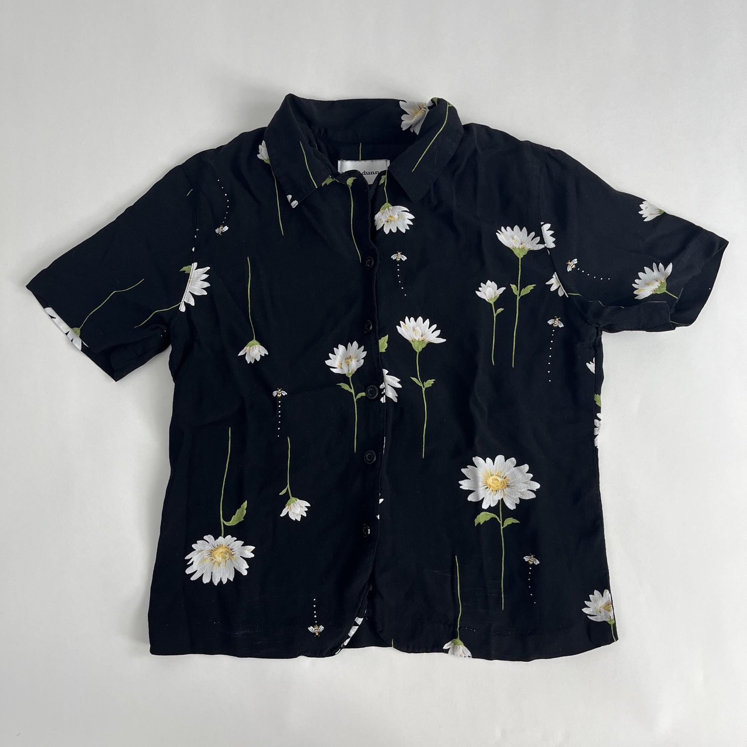 Bee and Daisy Button Down
