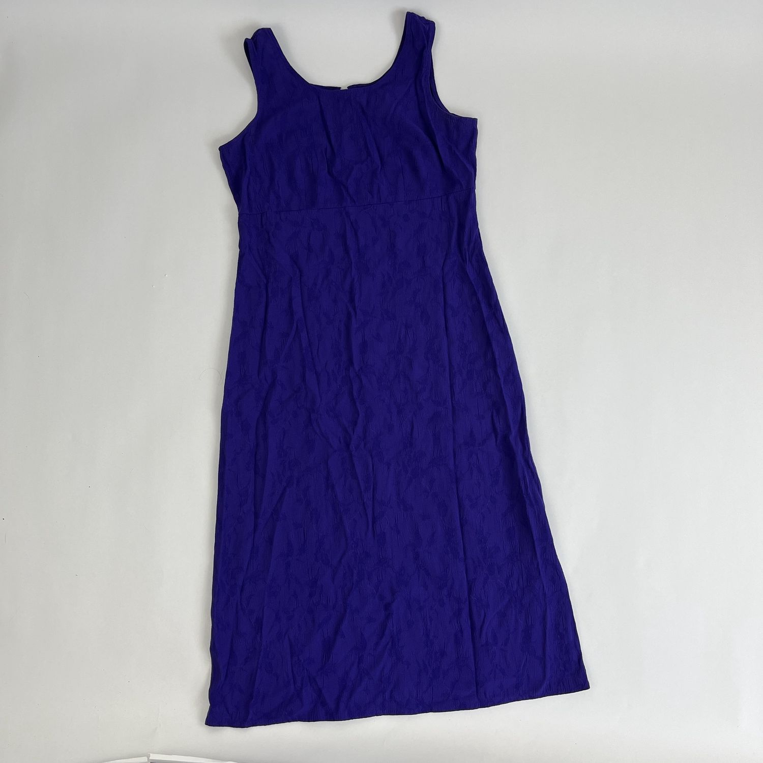 Two Tone Purple Tank Dress