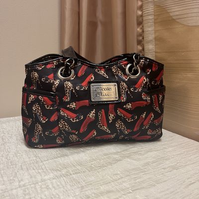 Nicole Leopard Shoe Bag
