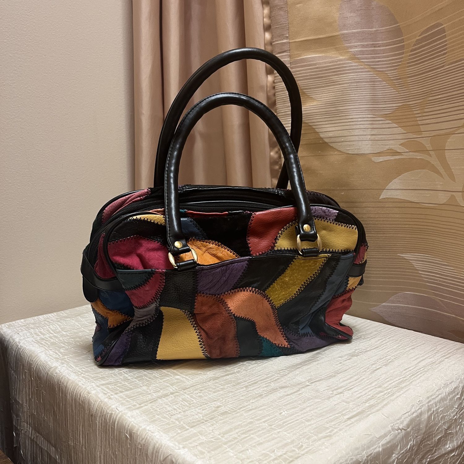 Colorful Patchwork Bag