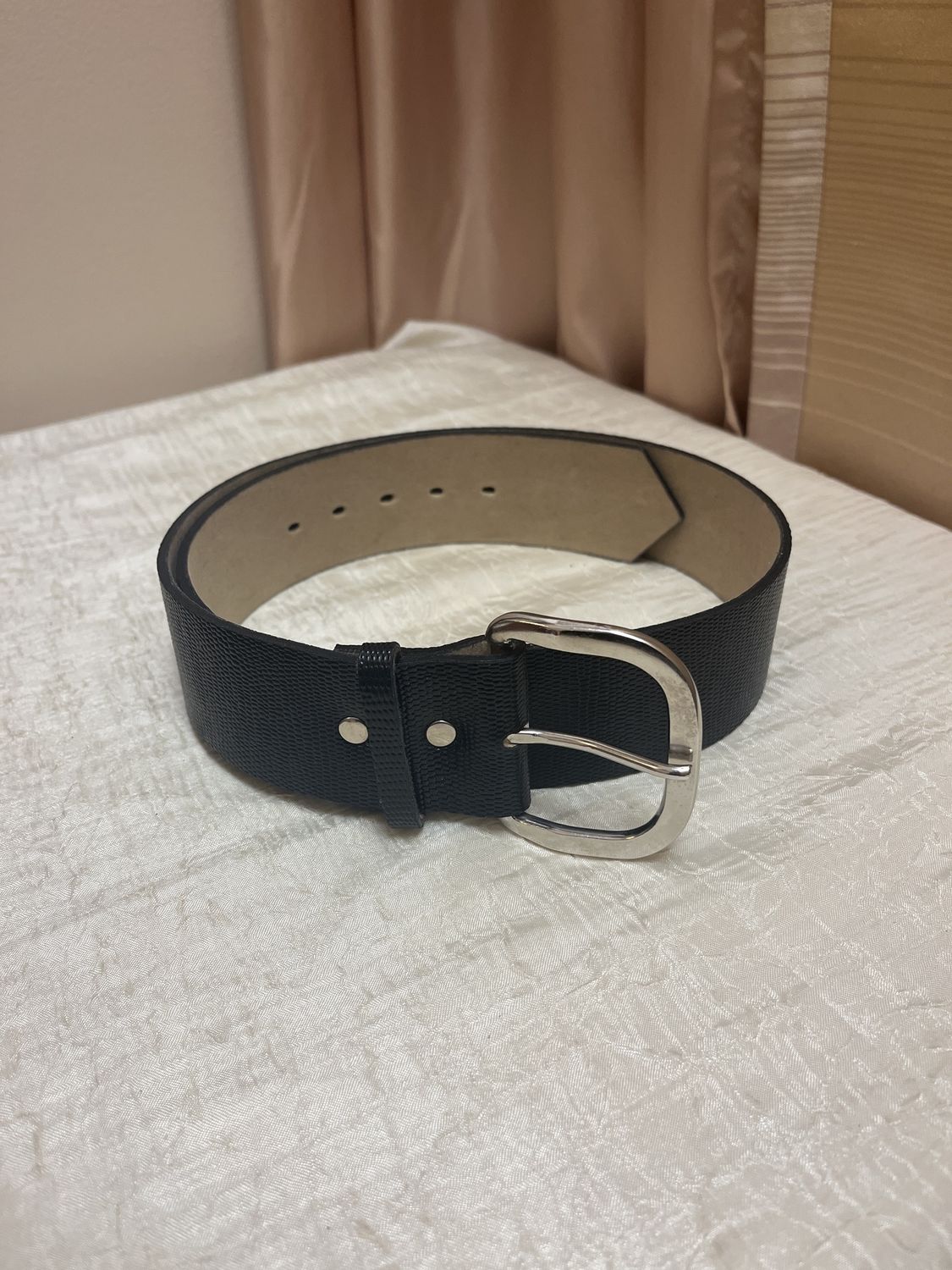 Embossed Snake Belt