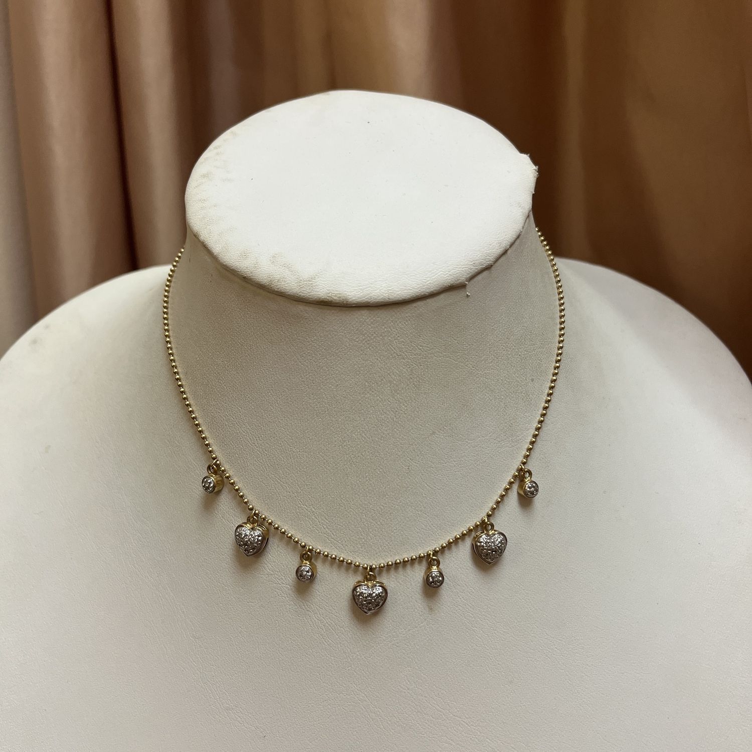 Dainty Heart Charm Necklace