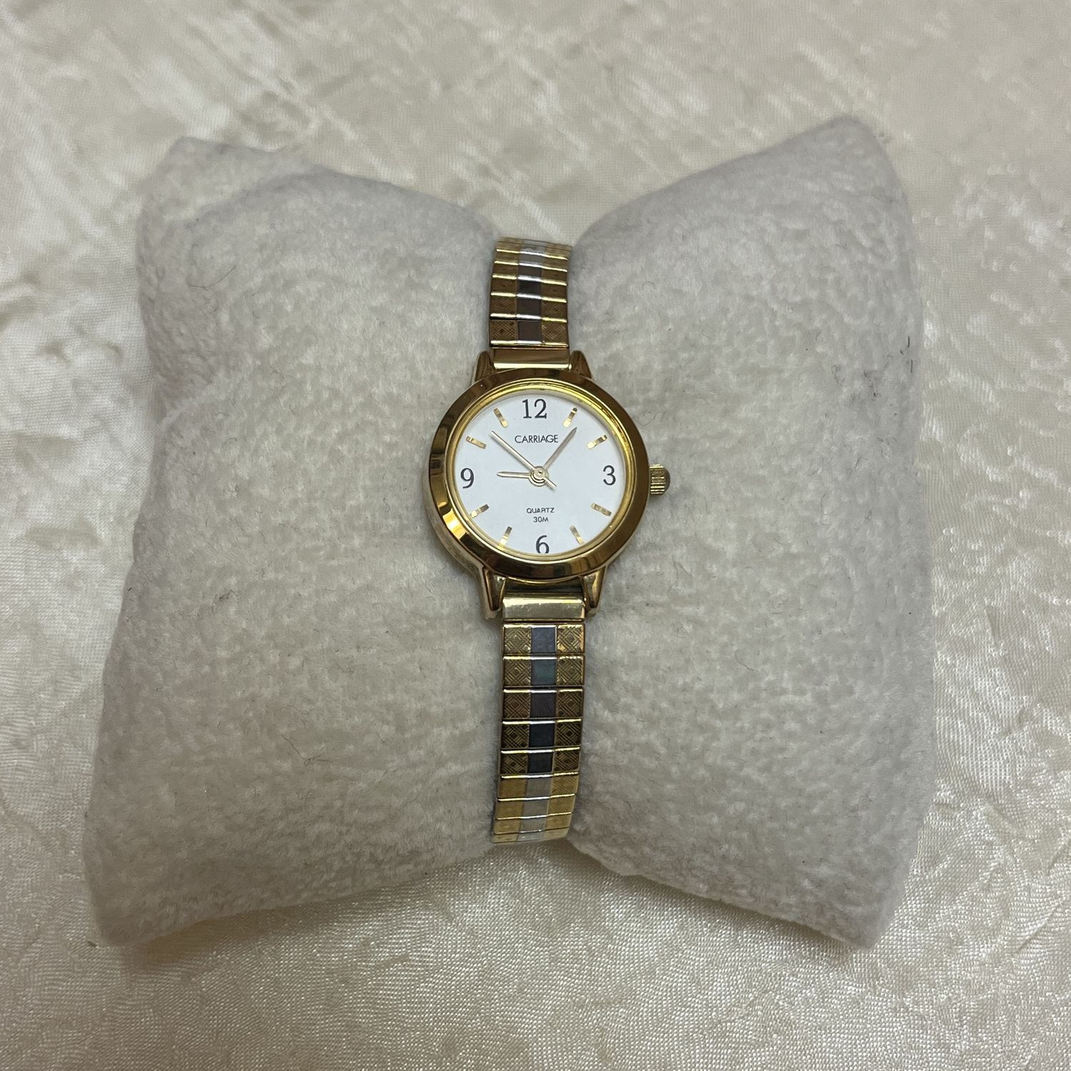Carriage Gold and Silver Watch