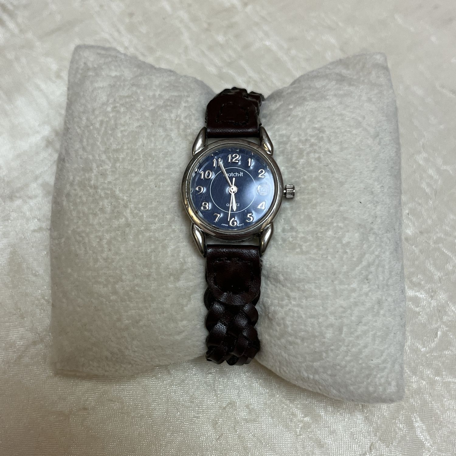 Braided Brown Strap Watch
