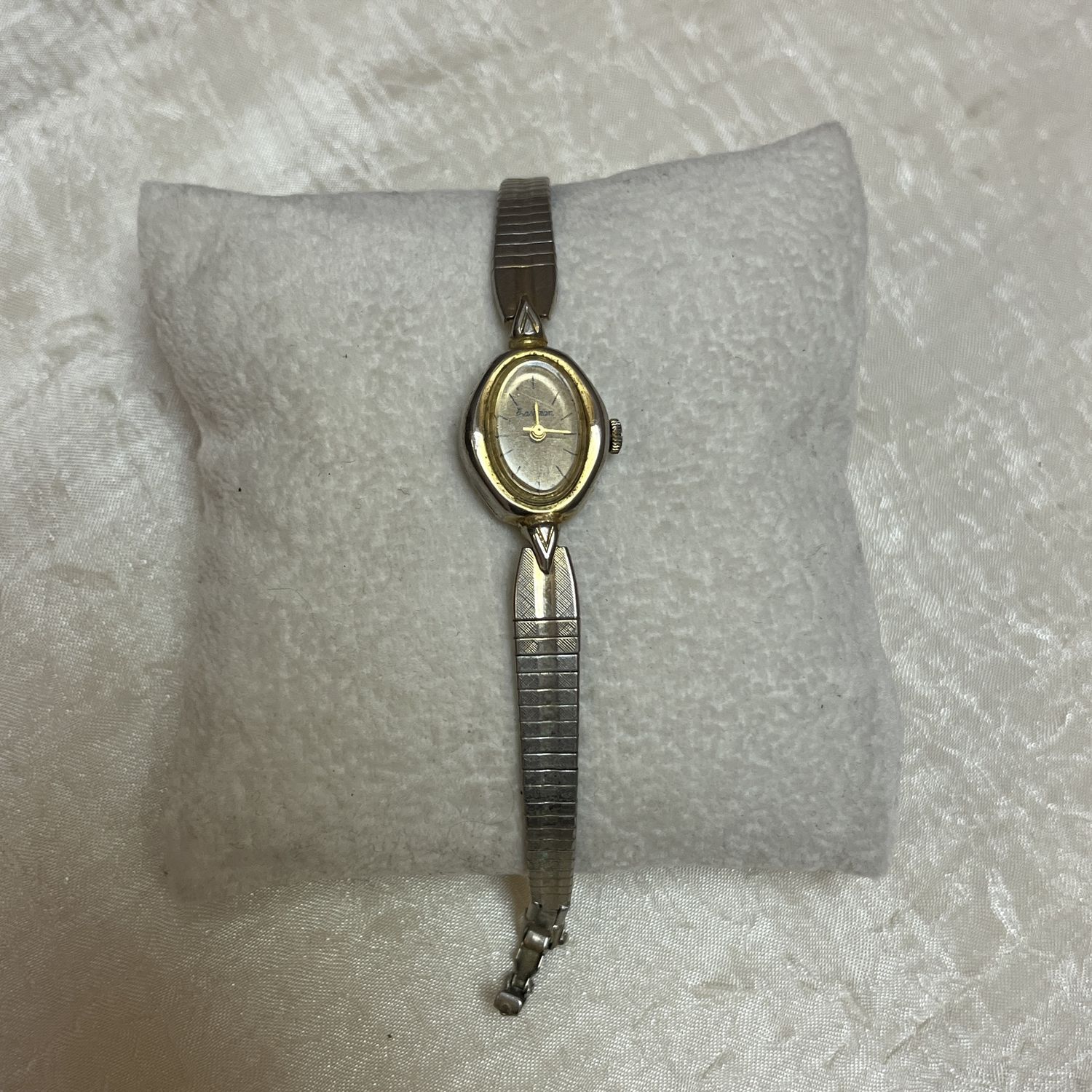 Tapered Metal Band Watch
