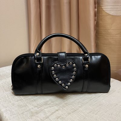 Studded Heart Purse