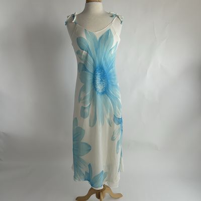 Blue daisy dress