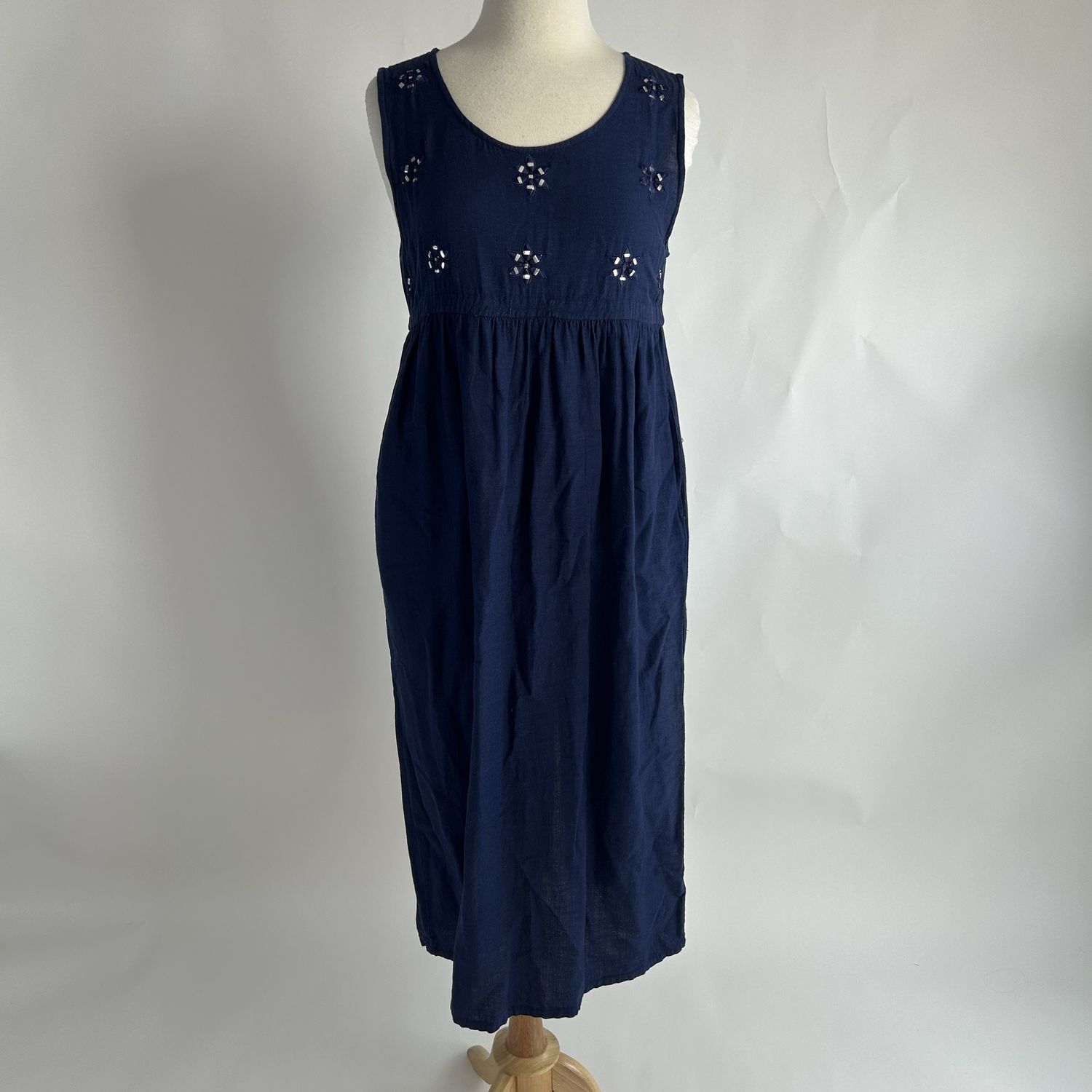 Navy flower dress