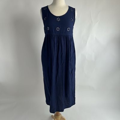 Navy flower dress