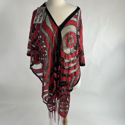 Jigsaw spiral scarf