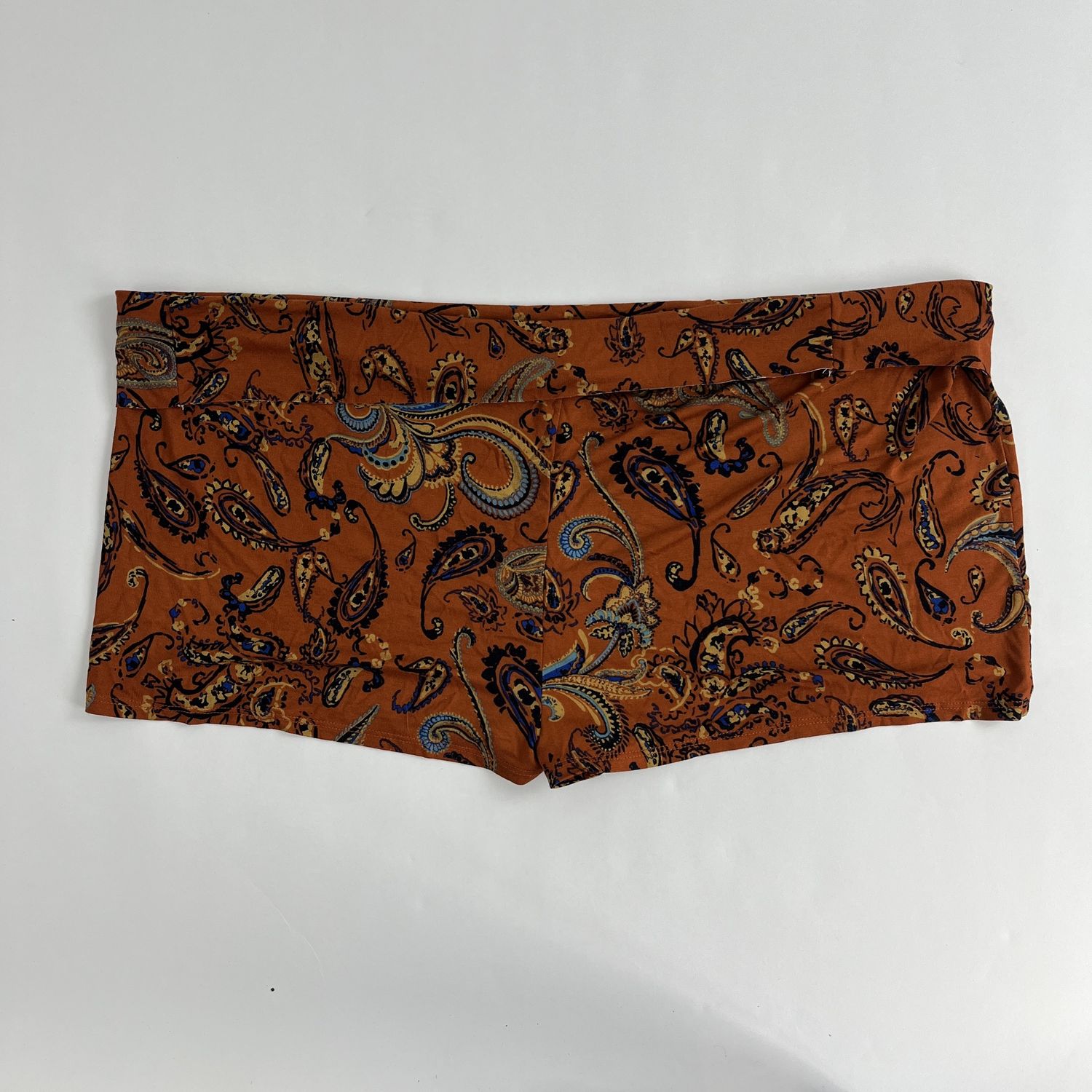 Paisley Yoga Shorts
