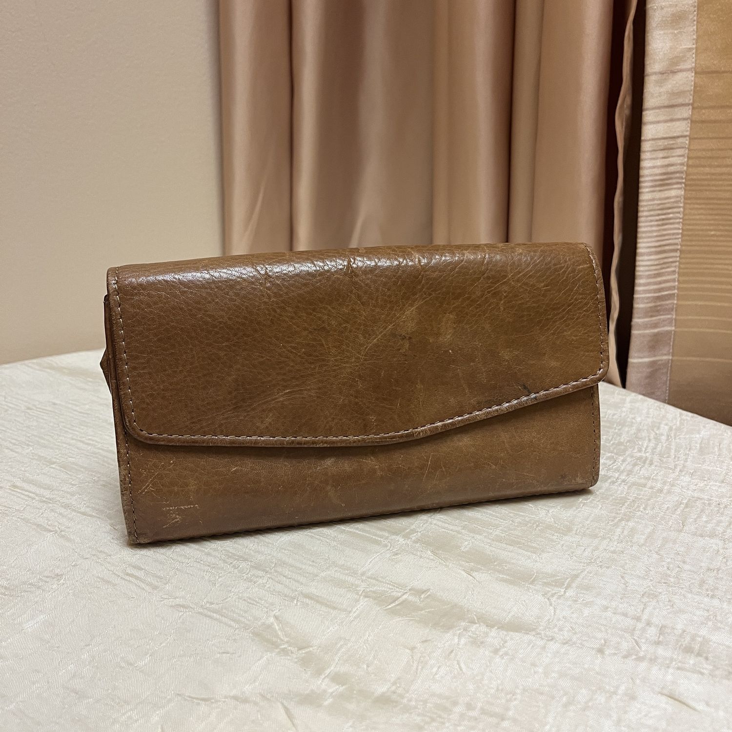 Light Brown Leather Wallet