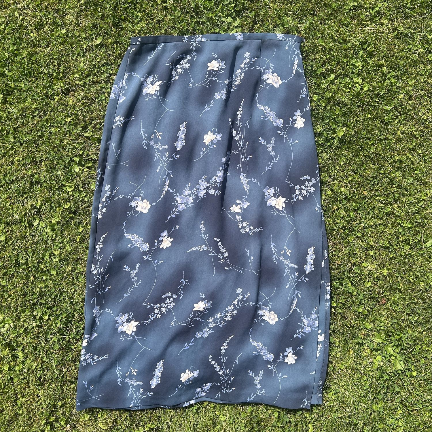 delicate blue skirt