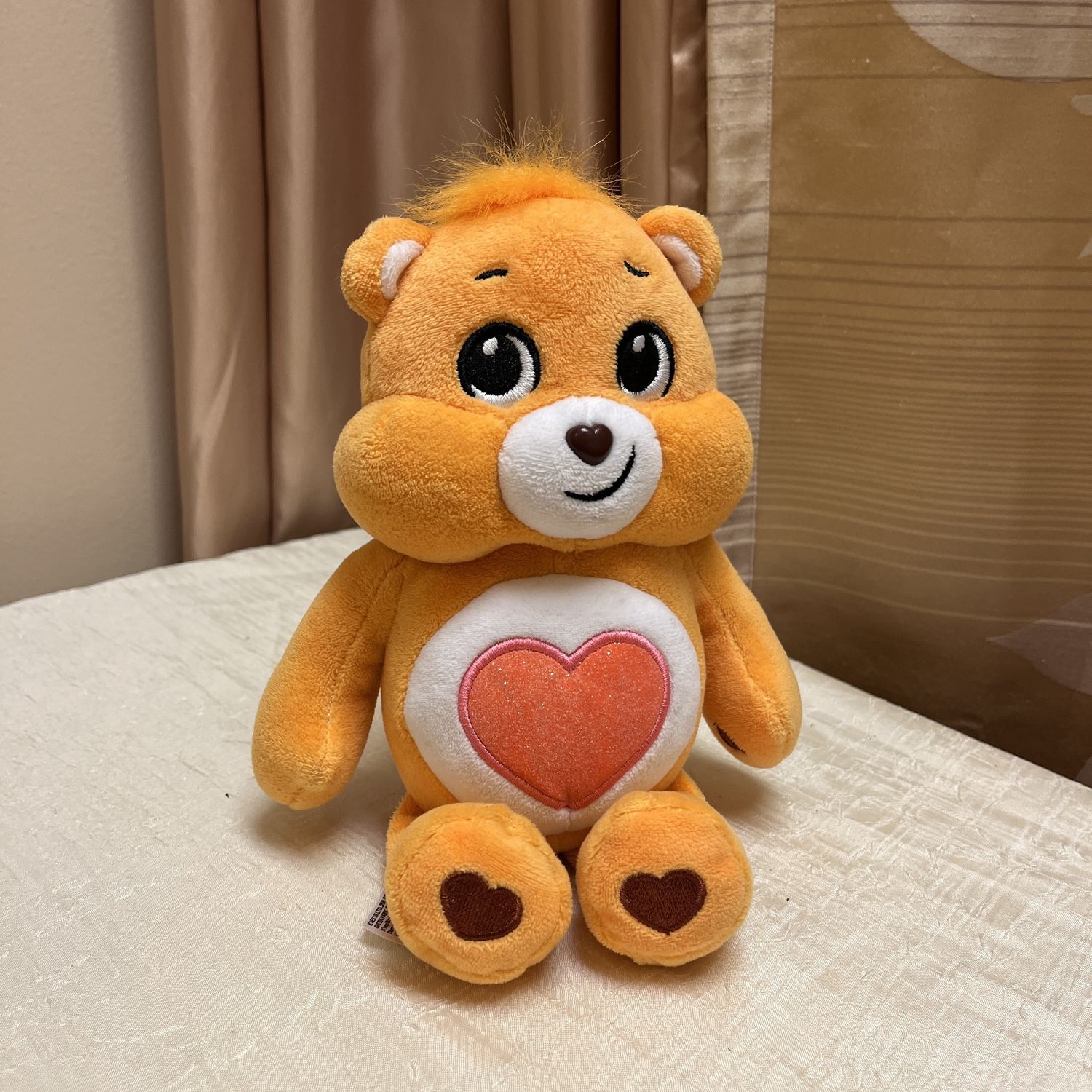 Orange Tender heart Care bear