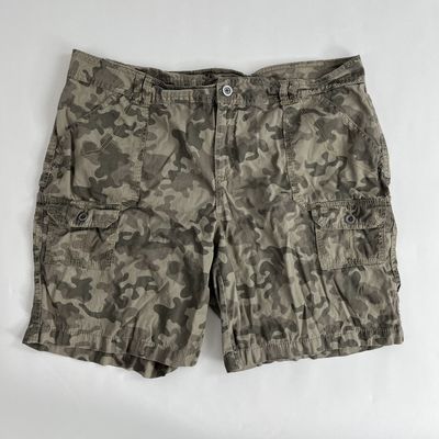 Tan Camo Cargo Jorts