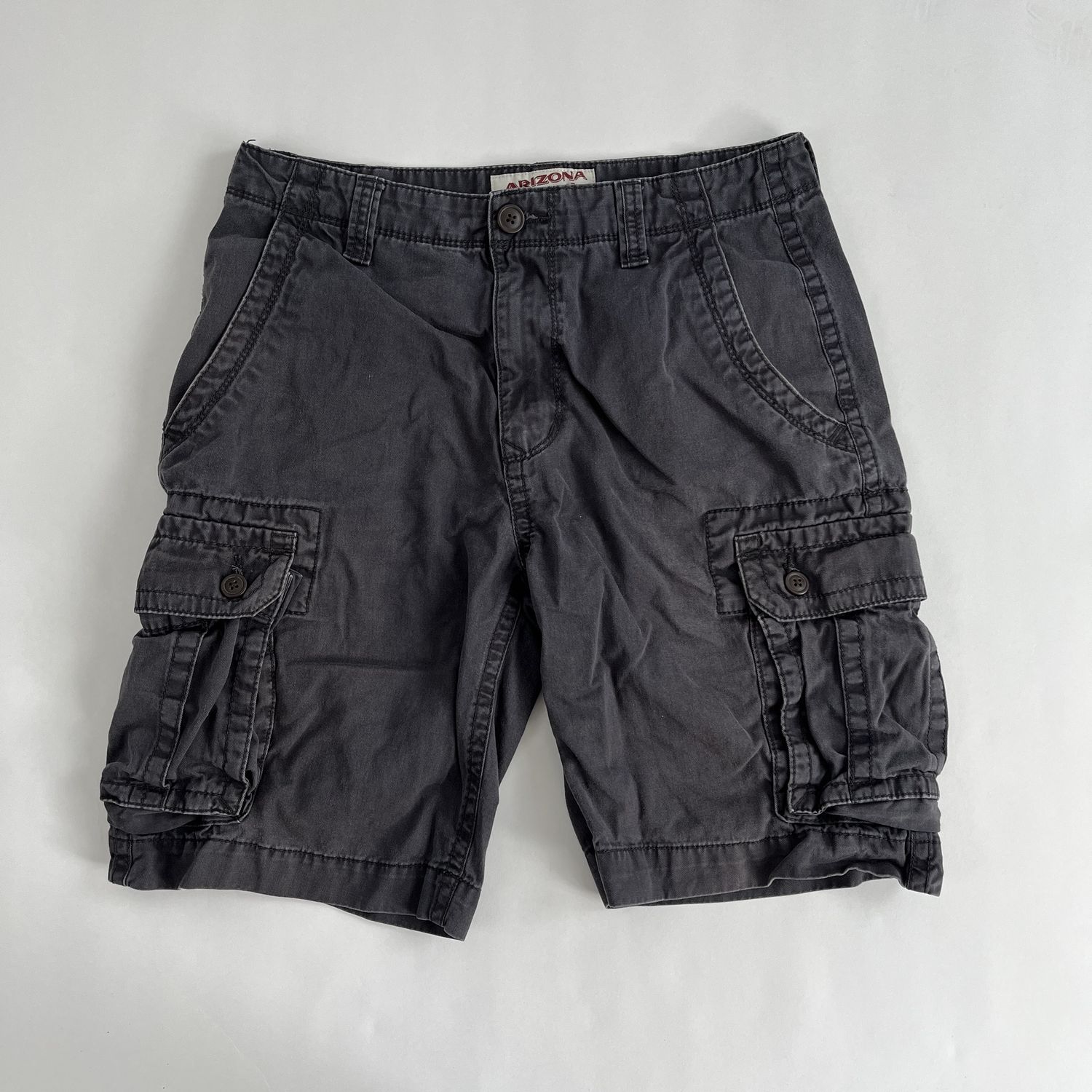 Black Cargo Jorts