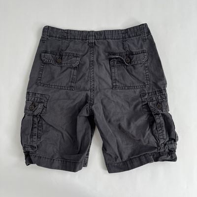 Black Cargo Jorts