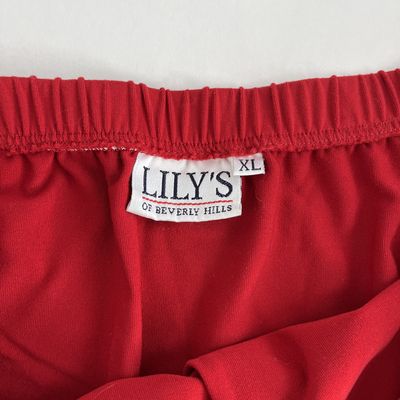 Red Athletic Skirt