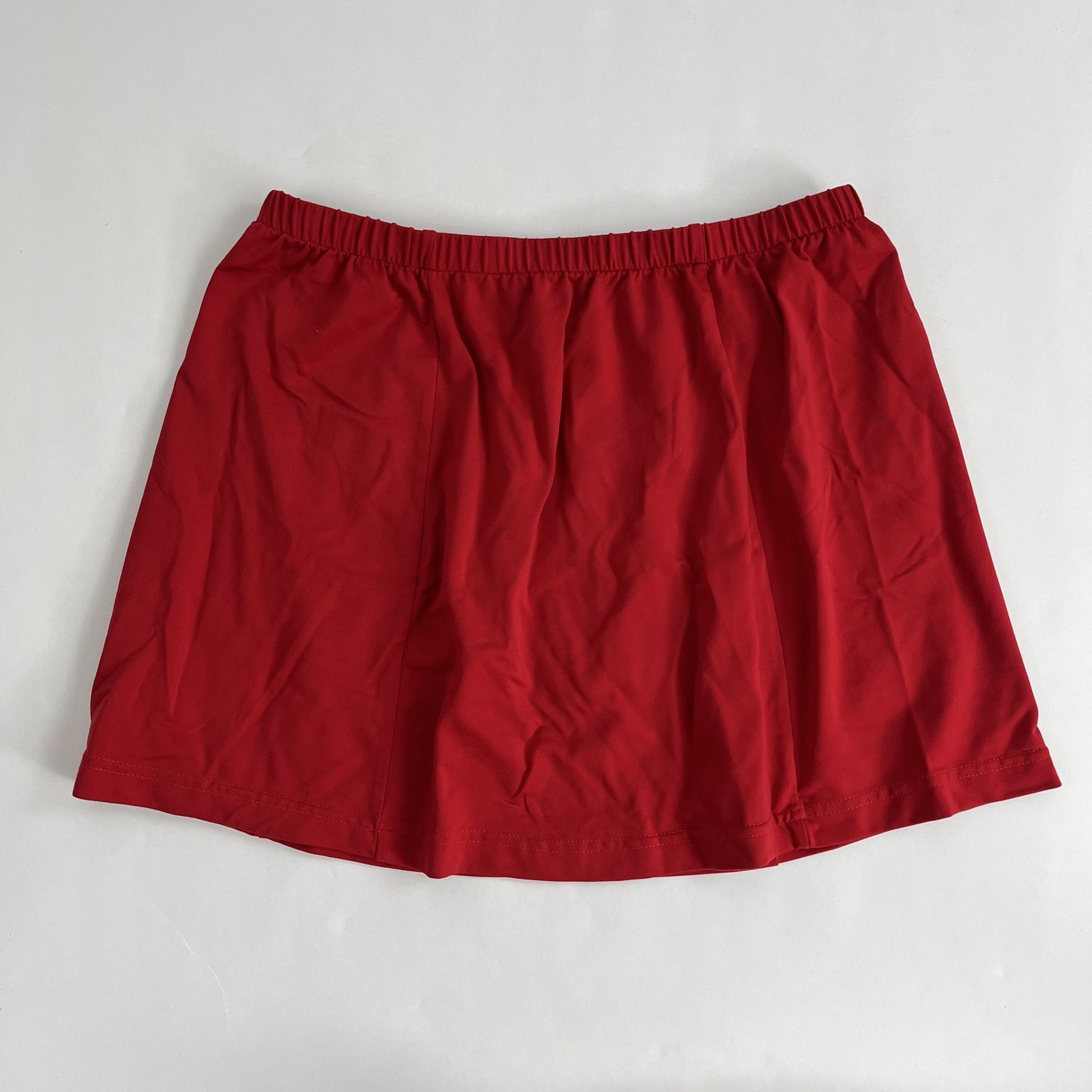 Red Athletic Skirt