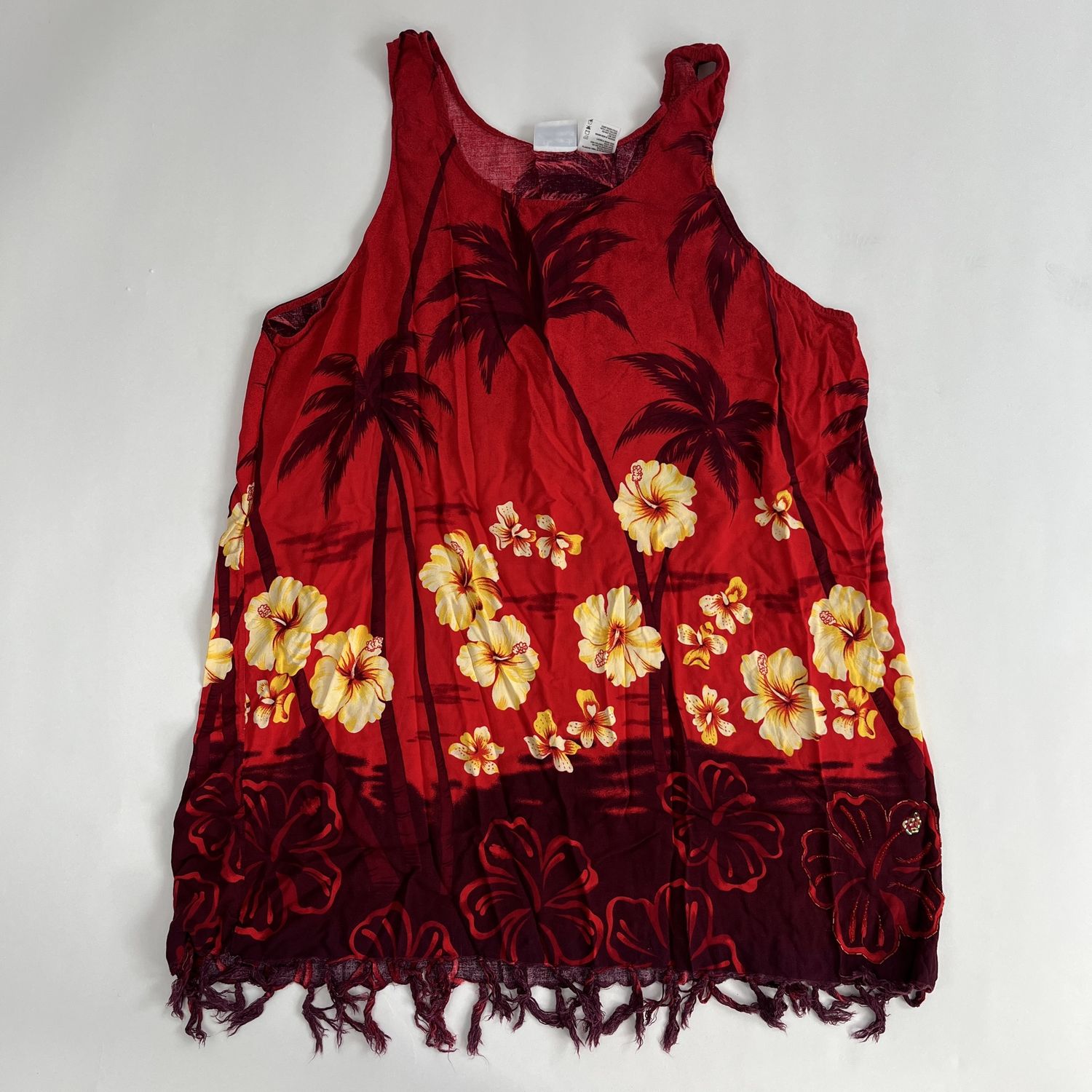 Red Luau Dress