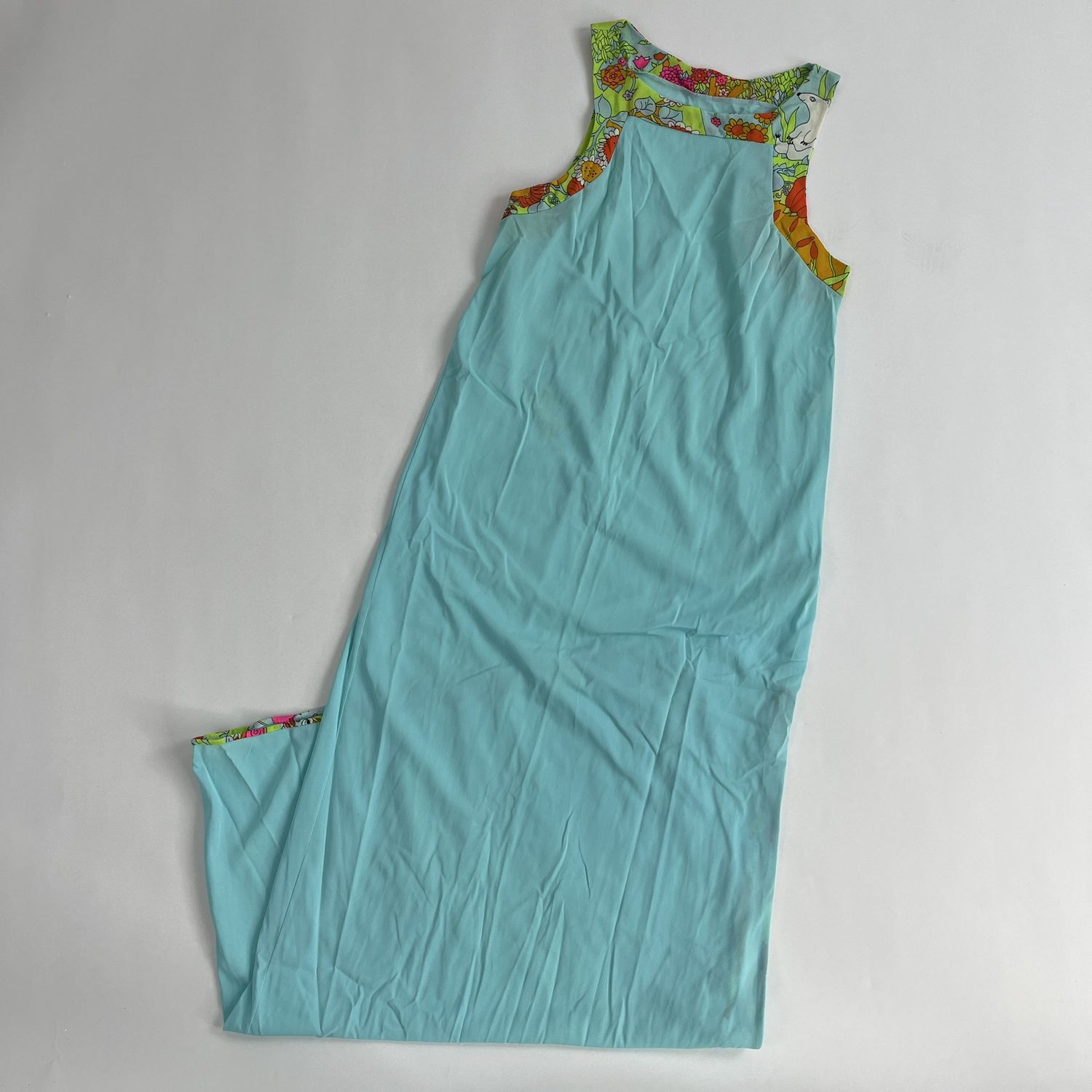 70's trim dress