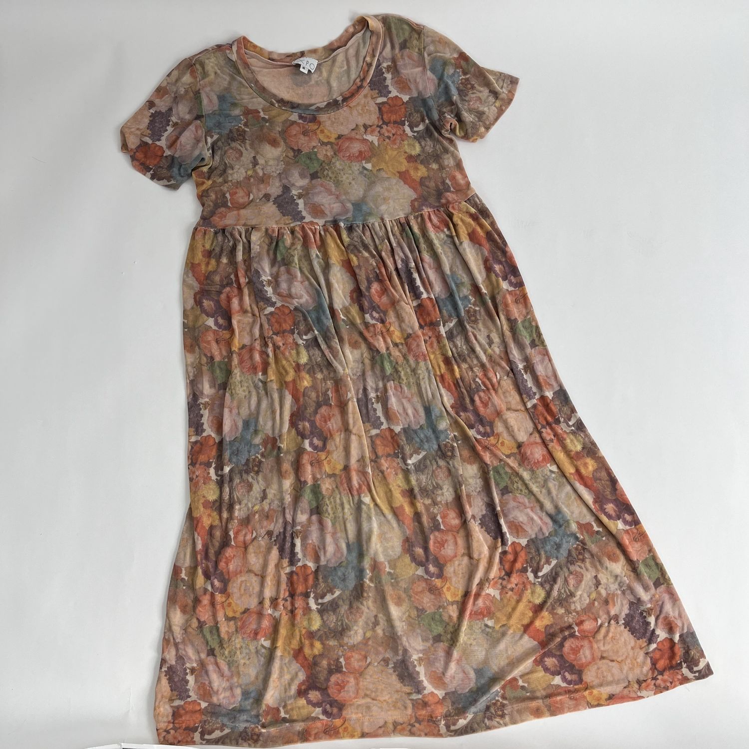 Watercolor Stretch Dress