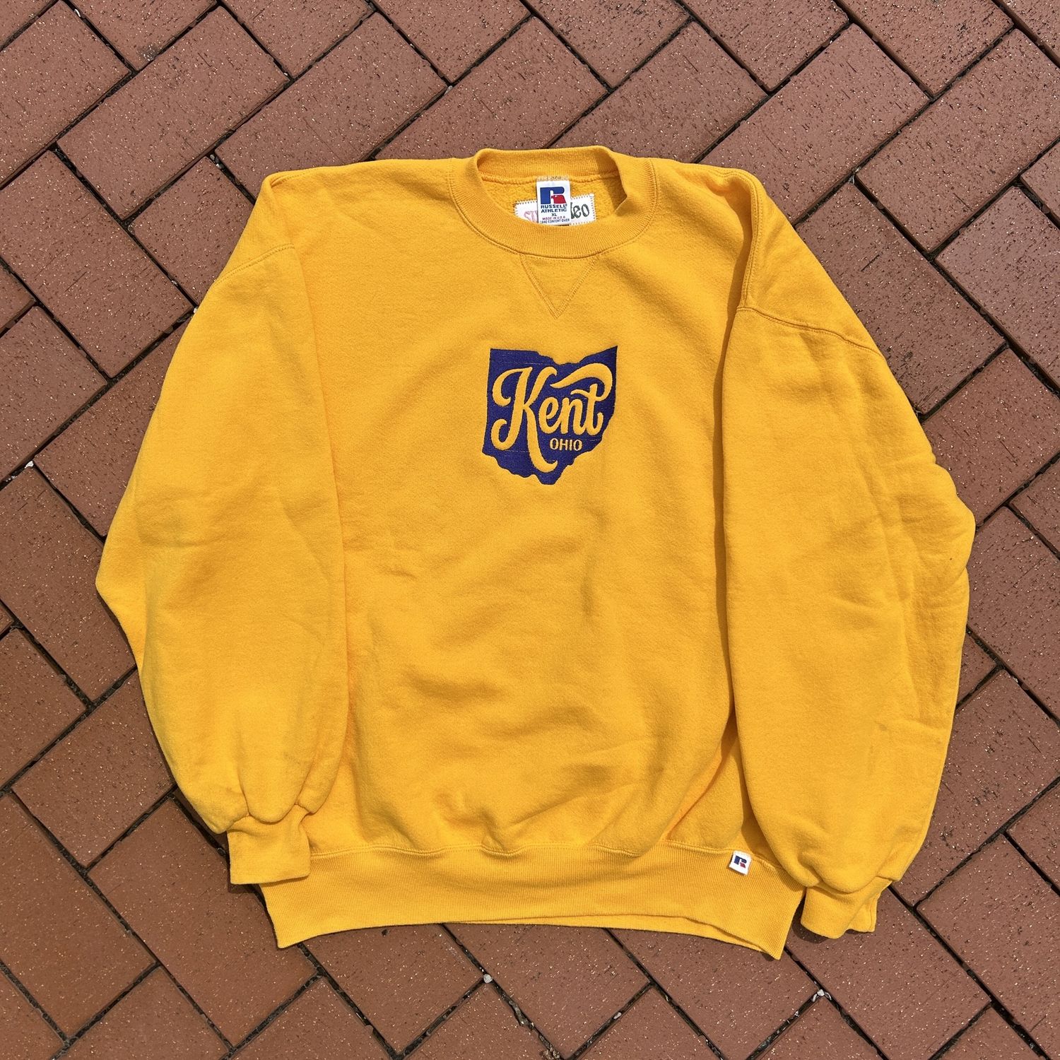 Kent Ohio Embroidery, Style: Yellow Crew