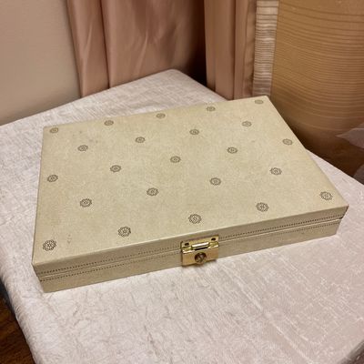 Pink Velvet Jewelry Box