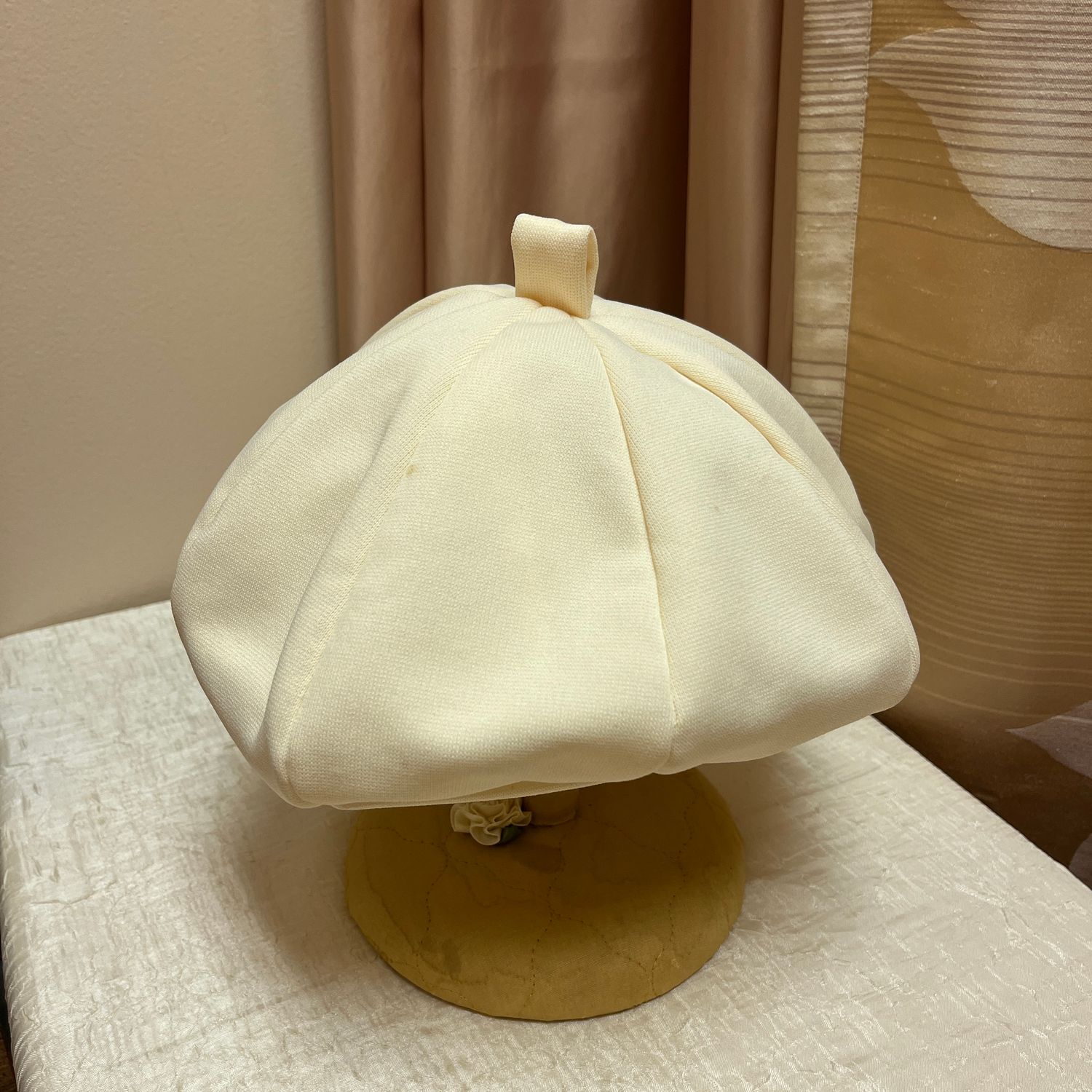 Cream Beret