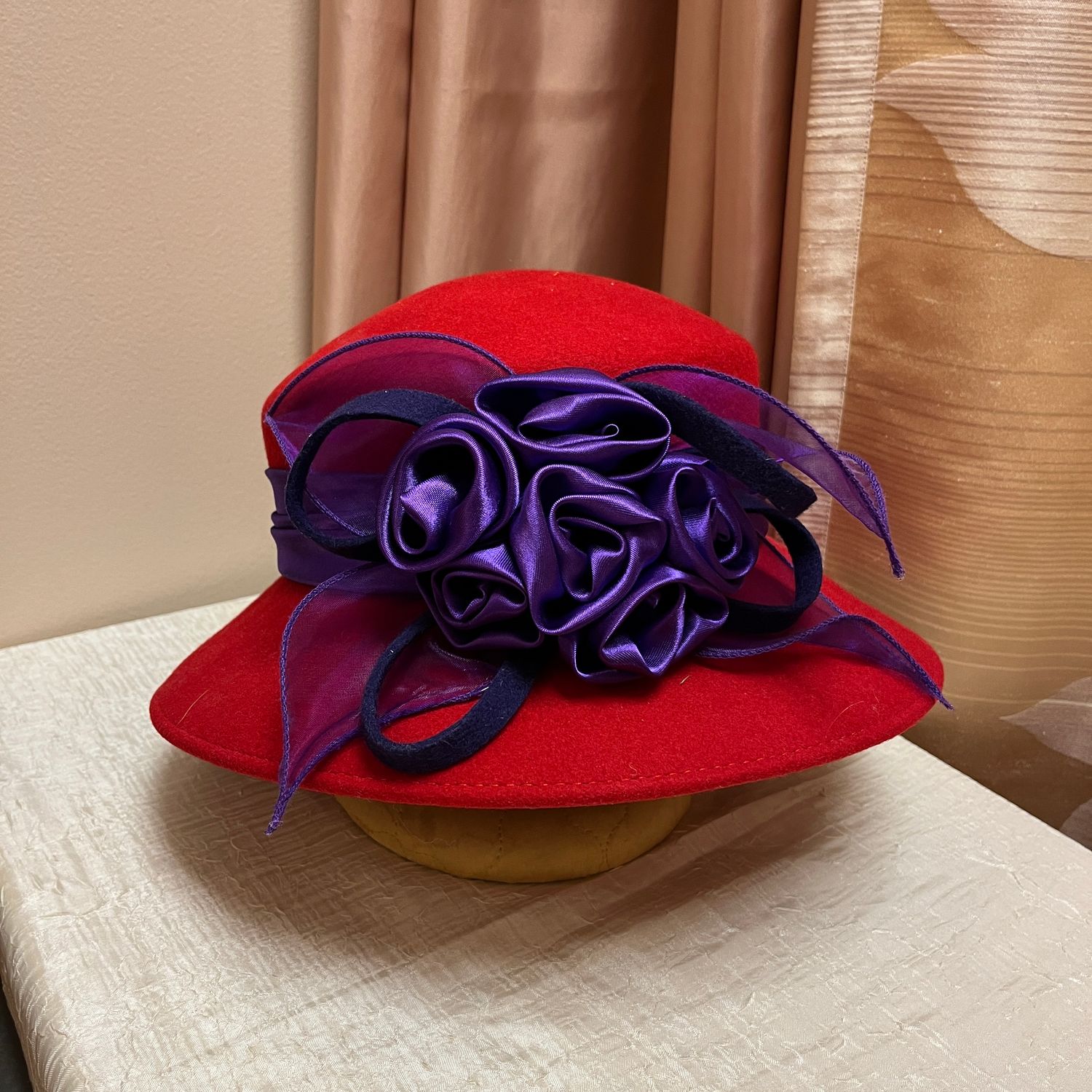 Classic Red Hat Society Hat