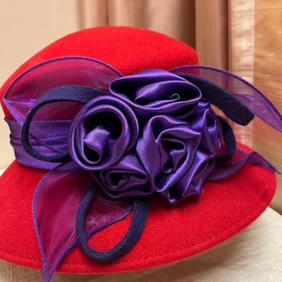 Classic Red Hat Society Hat