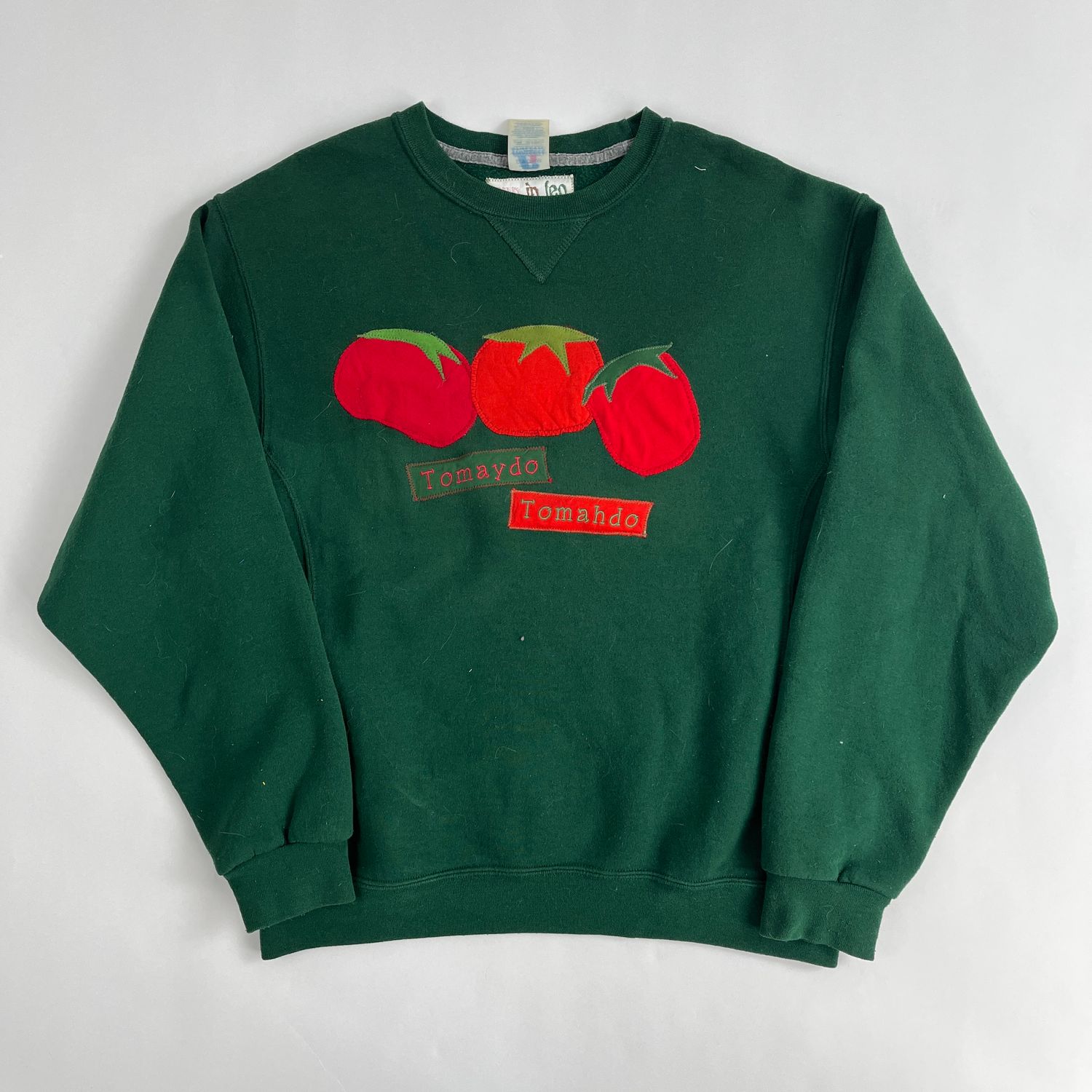Green Tomato Crew Neck