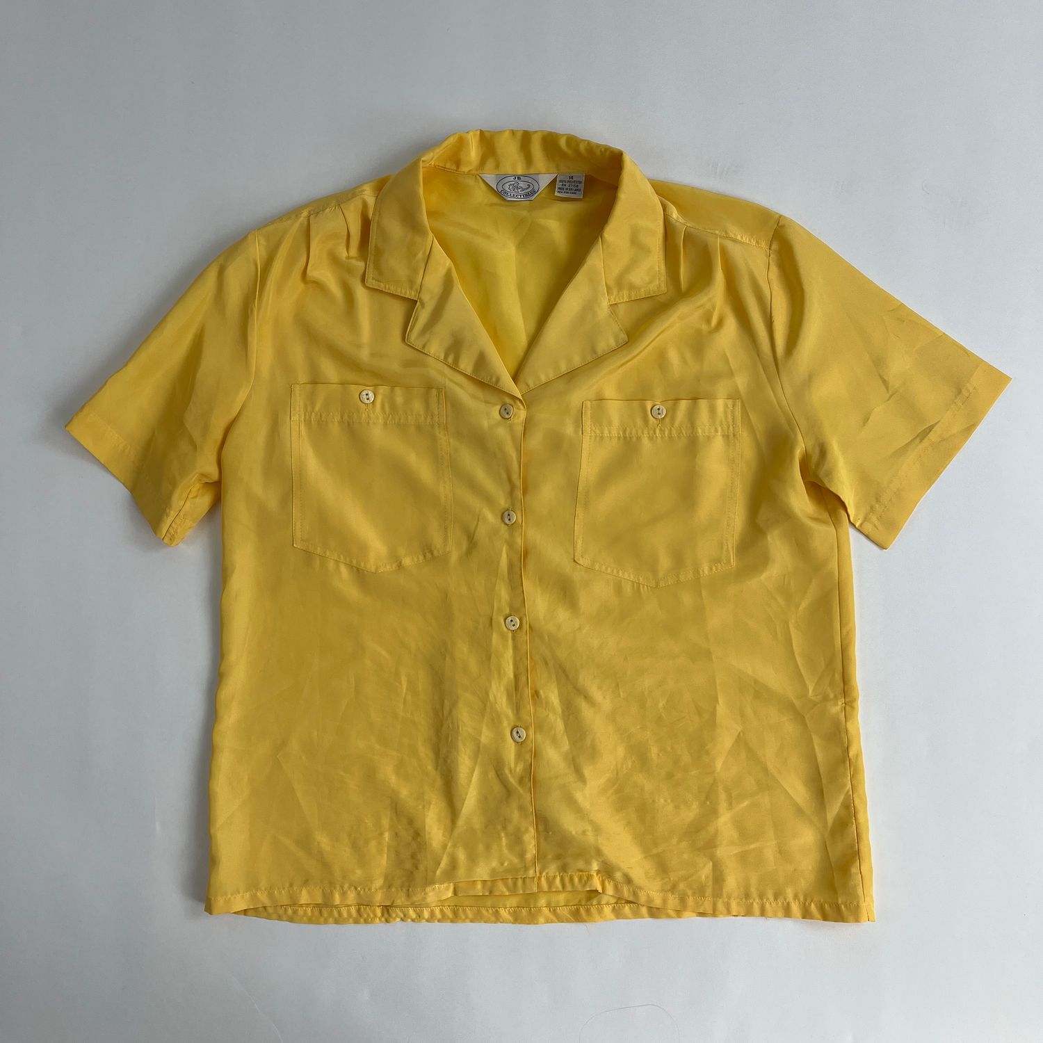 Yellow Collared Shirt