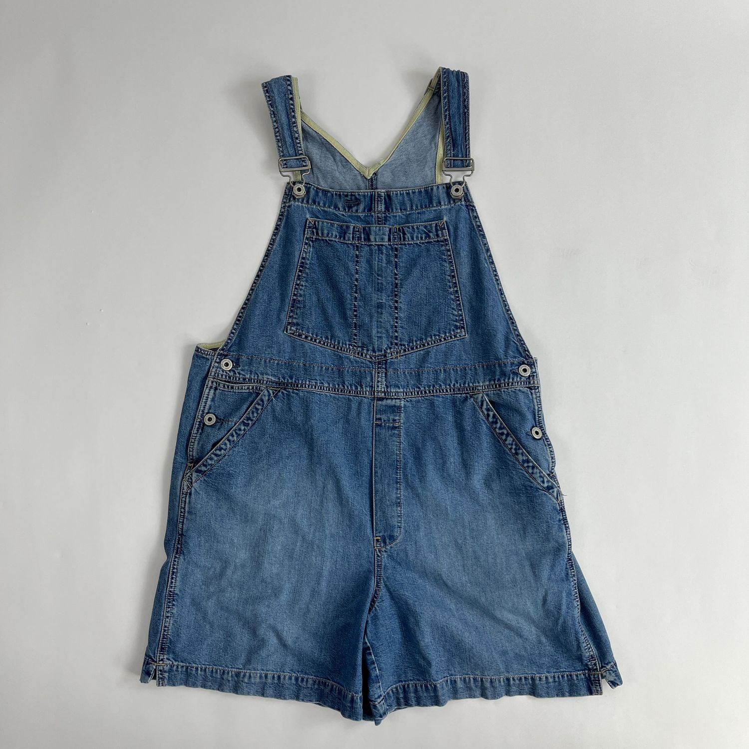 Baggy Denim Overalls