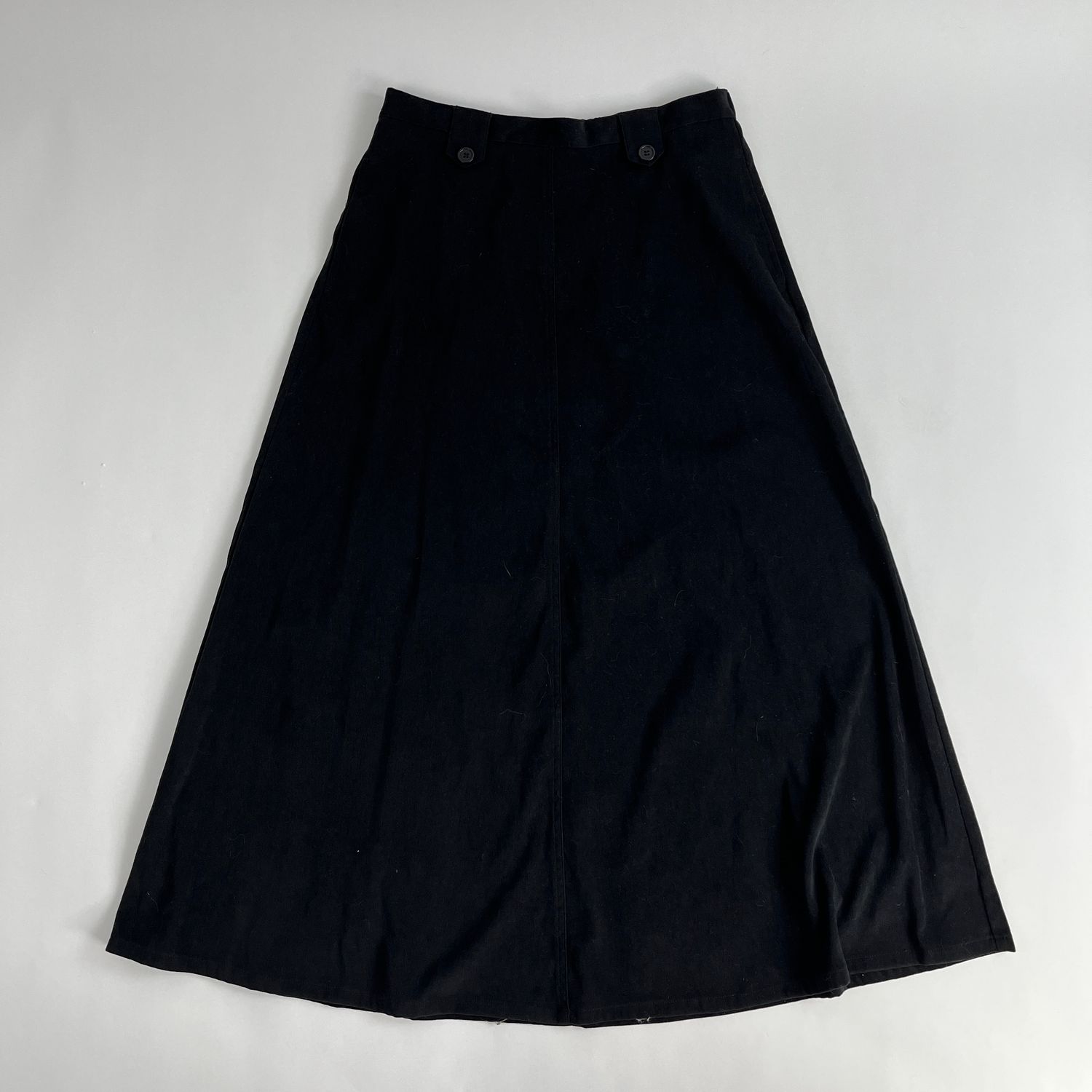 Black Suede Skirt