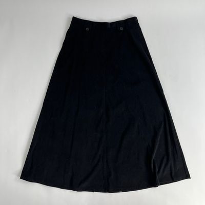 Black Suede Skirt