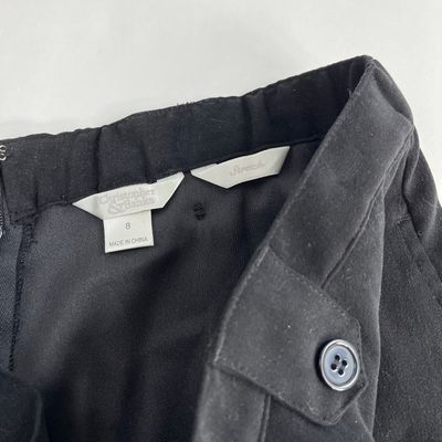 Black Suede Skirt