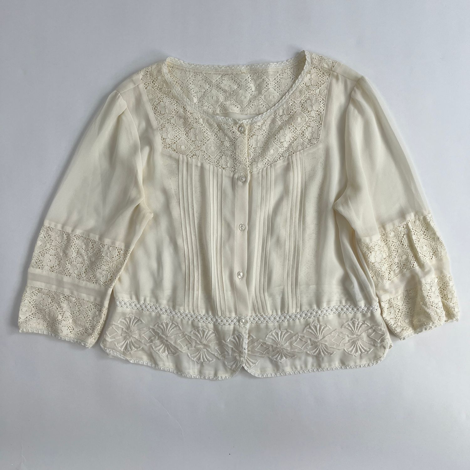 Fall Fantasy Sheer Top