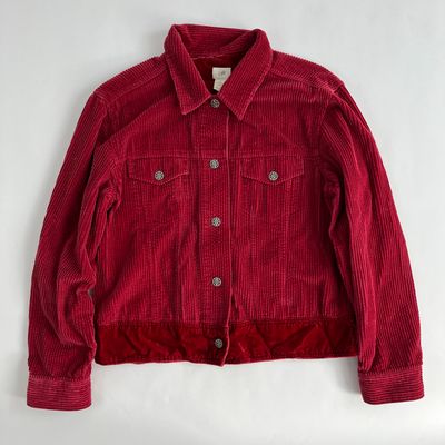 Red Corduroy Jacket