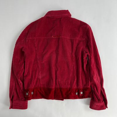 Red Corduroy Jacket