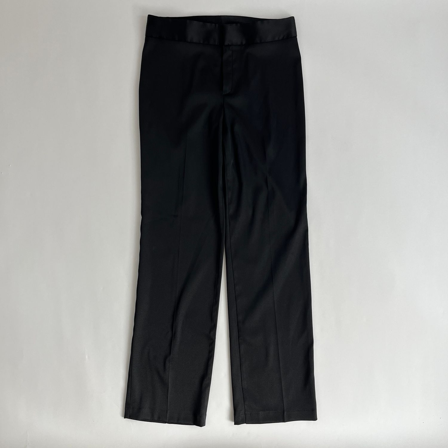 Shiny Black Trousers