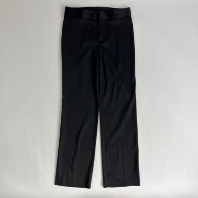 Shiny Black Trousers