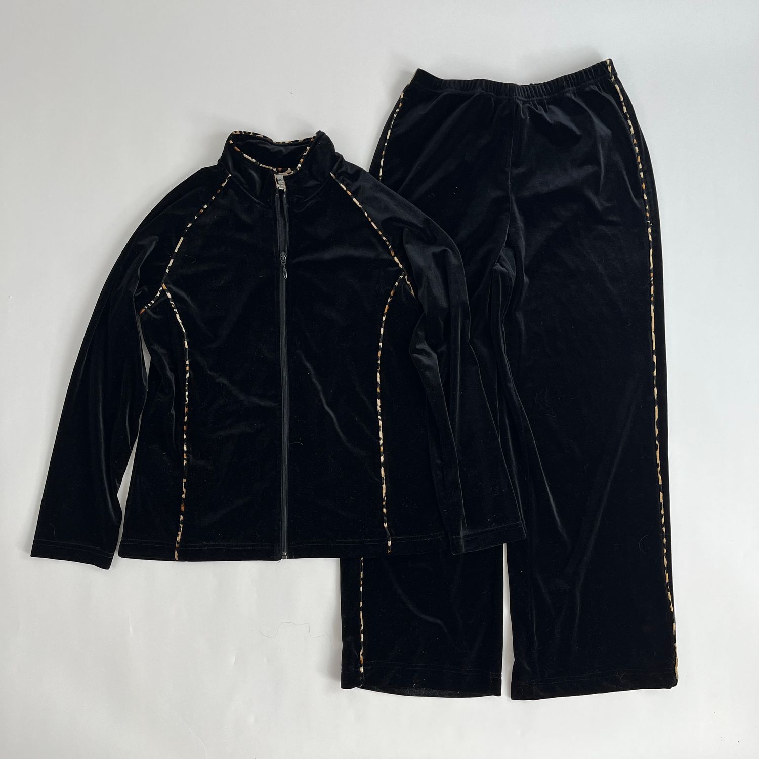 Velvet Cheetah Tracksuit