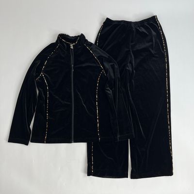 Velvet Cheetah Tracksuit