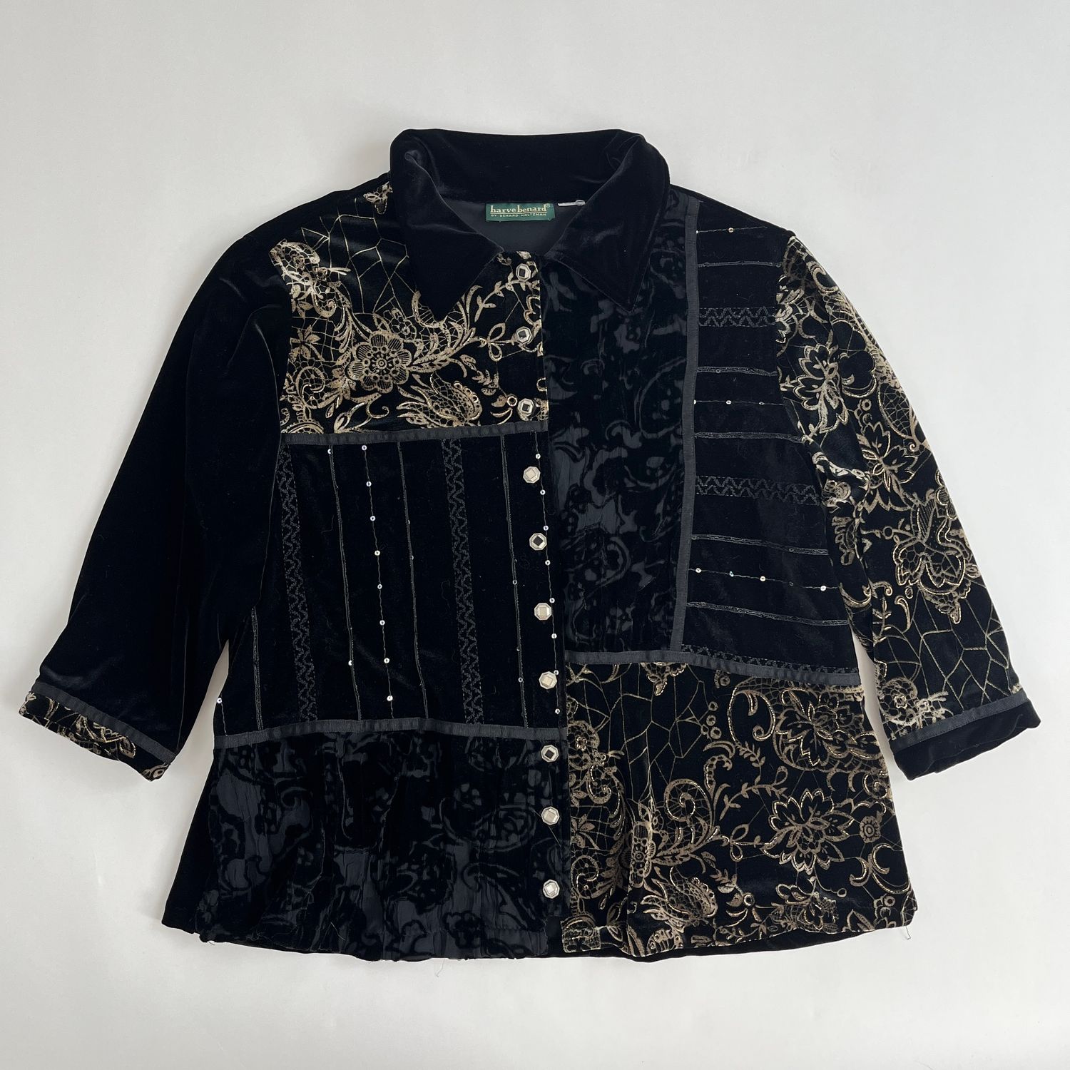 Vintage Sparkle Button Down