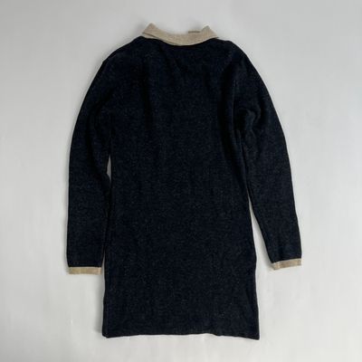 Wool Quarter Zip Dress