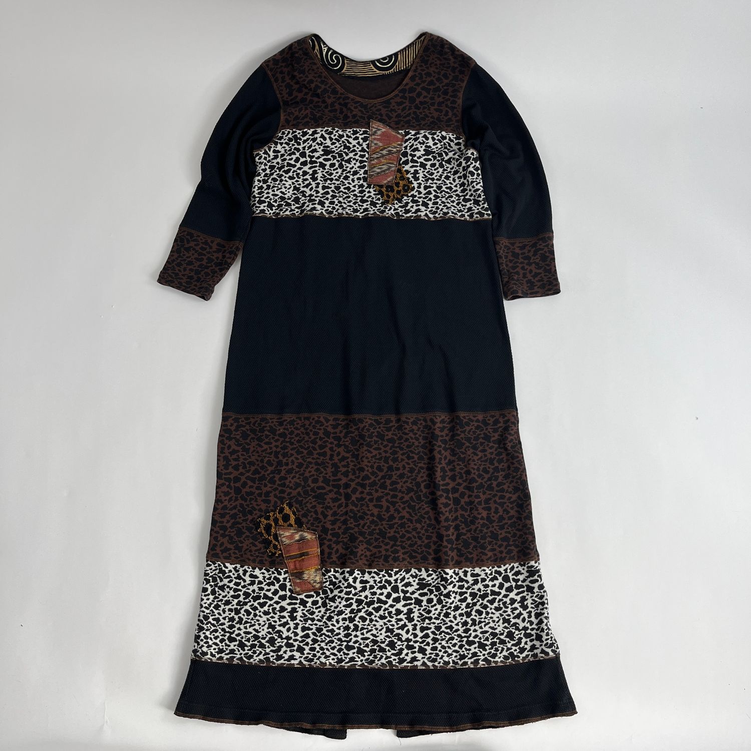 Animal Patch Dress