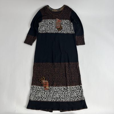 Animal Patch Dress