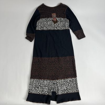 Animal Patch Dress