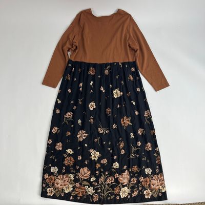 Fall Flower Dress